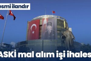 ASKİ’den 2 Kısımlı