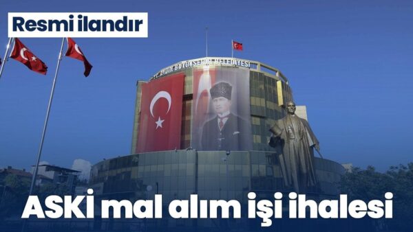 ASKİ’den 2 Kısımlı