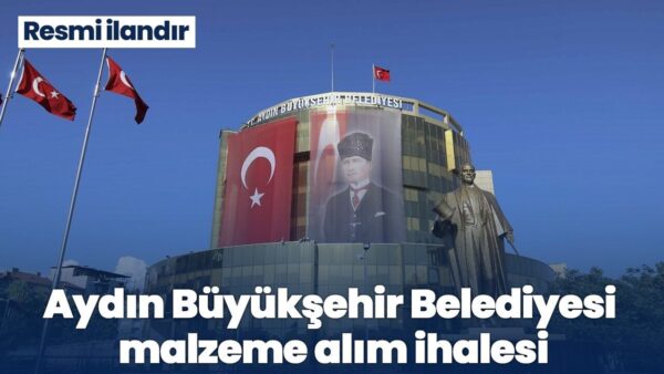 Aydın Büyükşehir Belediyesi'nden