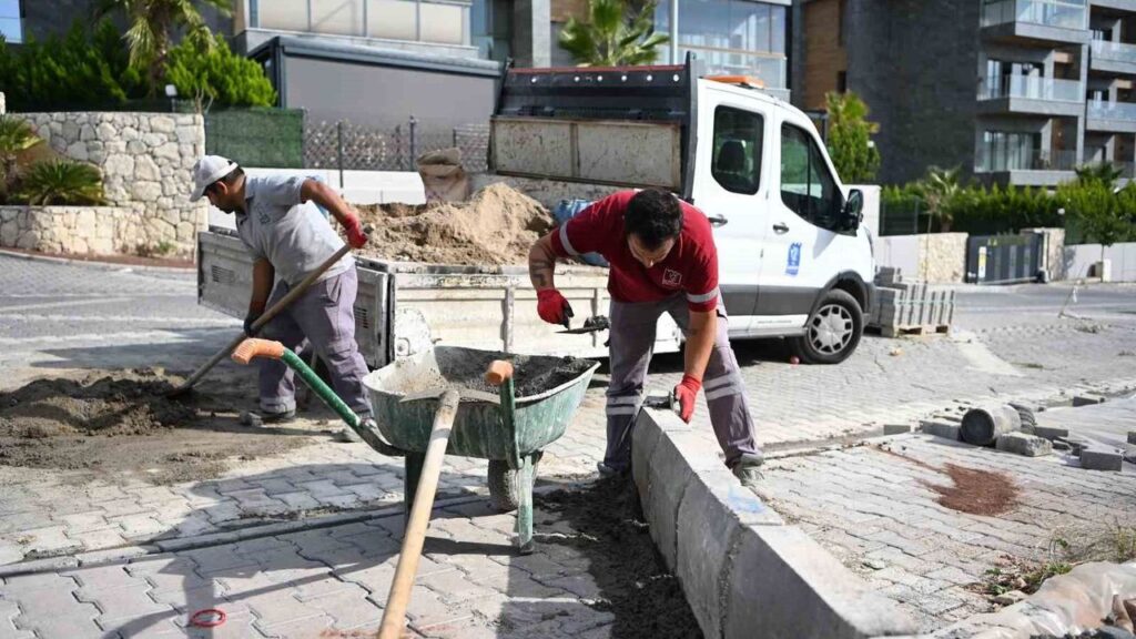 Aydın Efeler Dereköy'de Yol Yenileme Çalışması Tamamlandı