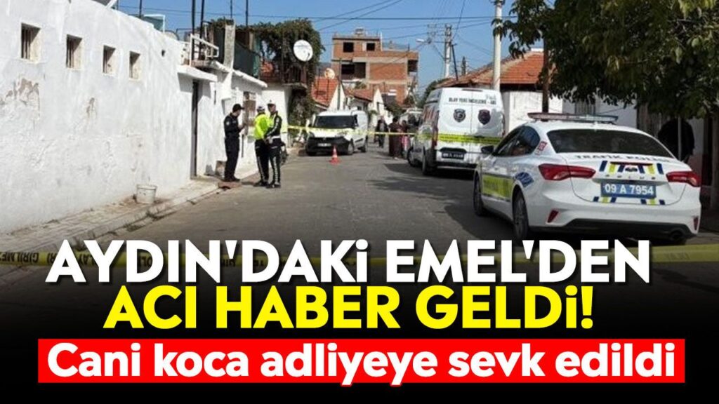 Aydın İncirliova’da Emel Bozkuş'un Ölümü, Şüpheli Salih S. Adliyeye Sevk