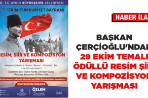 Aydın’da 29 Ekim