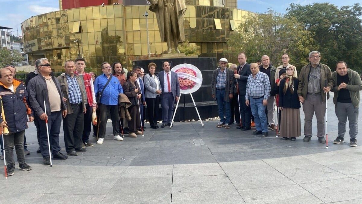 Aydın'da Görme Engellilerden