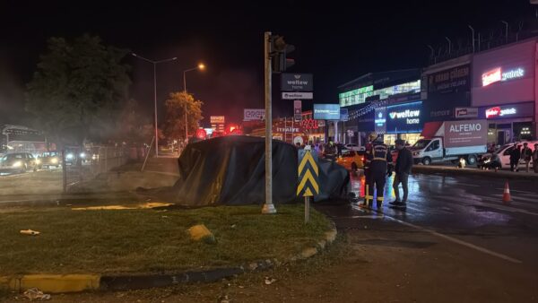 Aydın’da tırla çarpışan