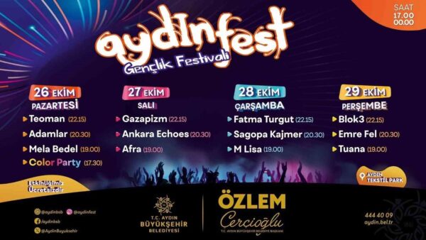 Aydınfest 2026 için