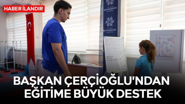 Başkan Çerçioğlu Duyurdu: