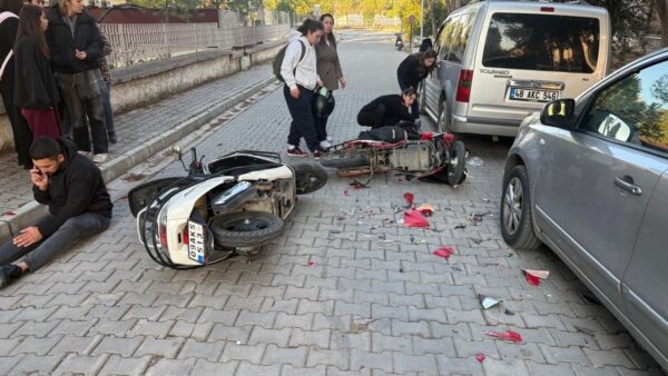 Çine’de iki motosikletin