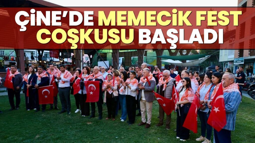 Çine’de Memecik Zeytini Festivali Açıldı: Sanat, Organik Üretim ve Ekonomi
