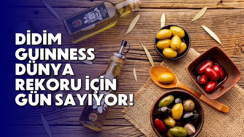 Didim, Guinness Dünya Rekoru Denemesiyle Zeytinyağı Tadımında En Büyük Katılıma Hazırlanıyor