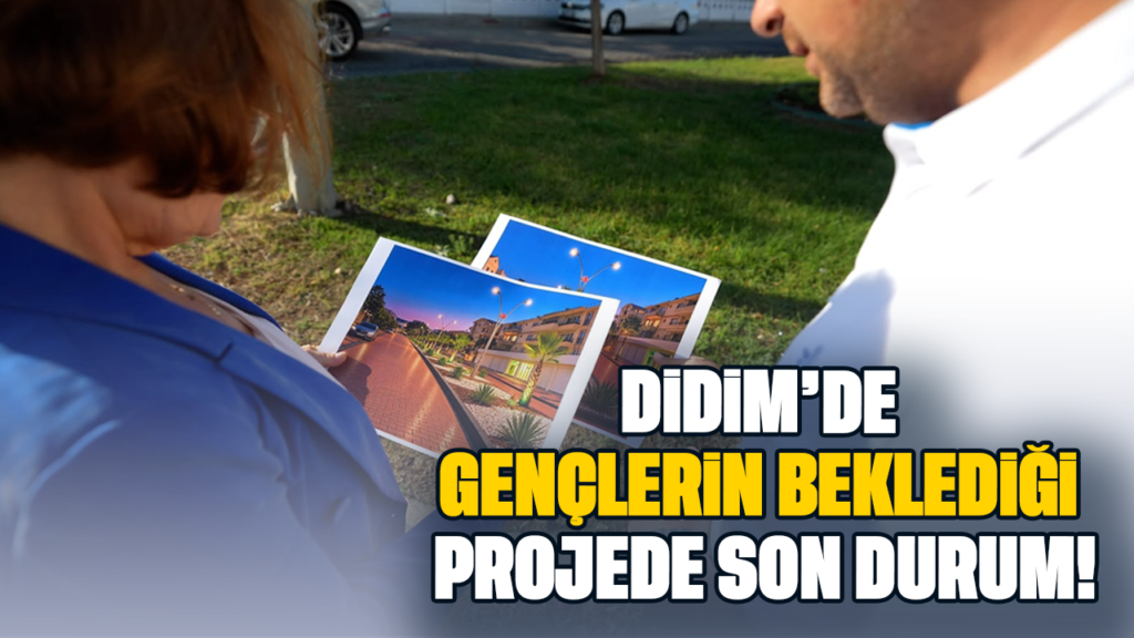 Didim'de Gençlerin Beklediği Kaykay Parkı Projesi Hızla Yaklaşıyor