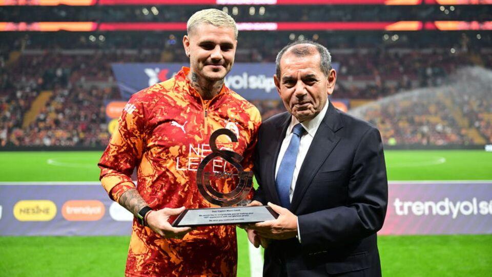Galatasaray Başkanı Dursun Özbek'ten Icardi'ye Veda Açıklaması