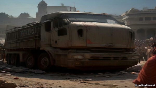 Hindistan'ın Gwalior Şehrinde