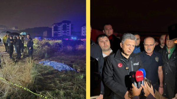 Hortum Şantiyeyi Parçaladı: