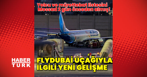 İsrail, Flydubai Uçağının