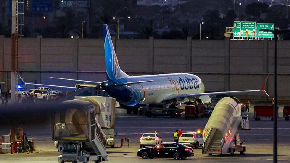 İsrail, Flydubai Uçağının Yolcu ve Mürettebat Listesini 48 Saat Önceden Aldı