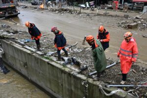 İstanbul'da Sel Felaketinde