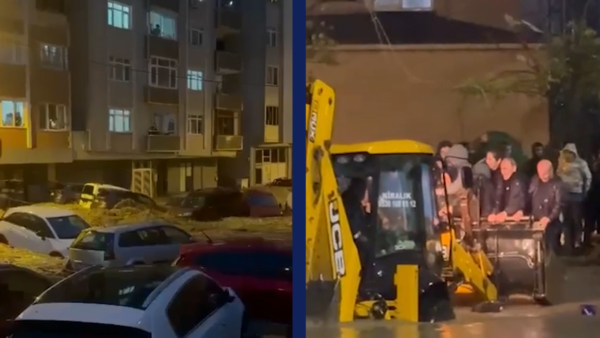 İstanbul’da Şiddetli Yağış: