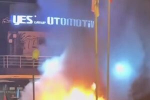 Kuşadası'da Shell İstasyonuna