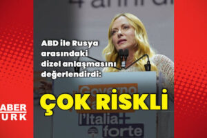 Meloni'den ABD‑Rus dizel