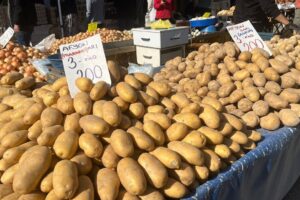 Nazilli Pazarında Patates