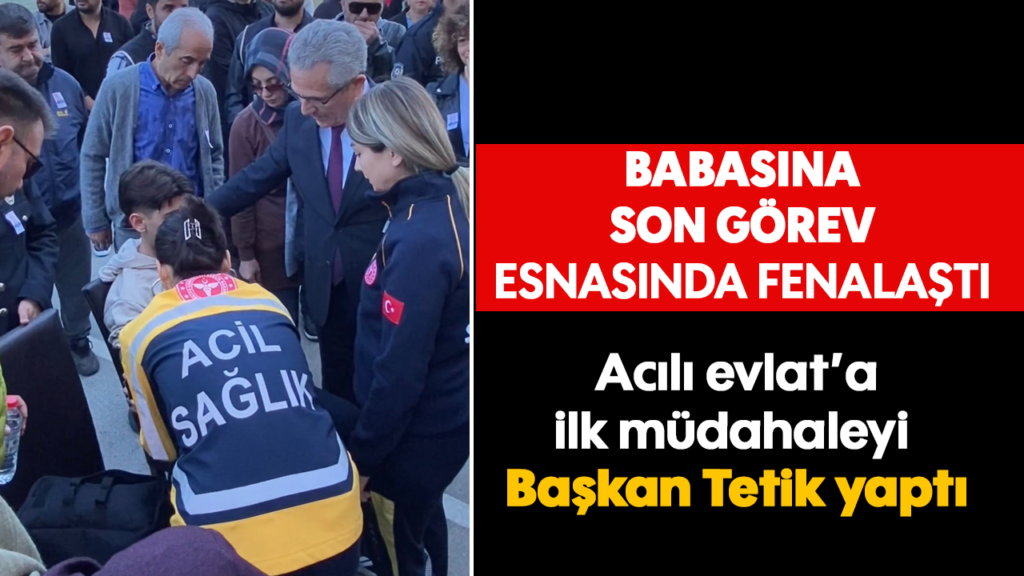 Nazilli'de Polis Veda Töreni: Başkan Tetik'in Acil Müdahalesi