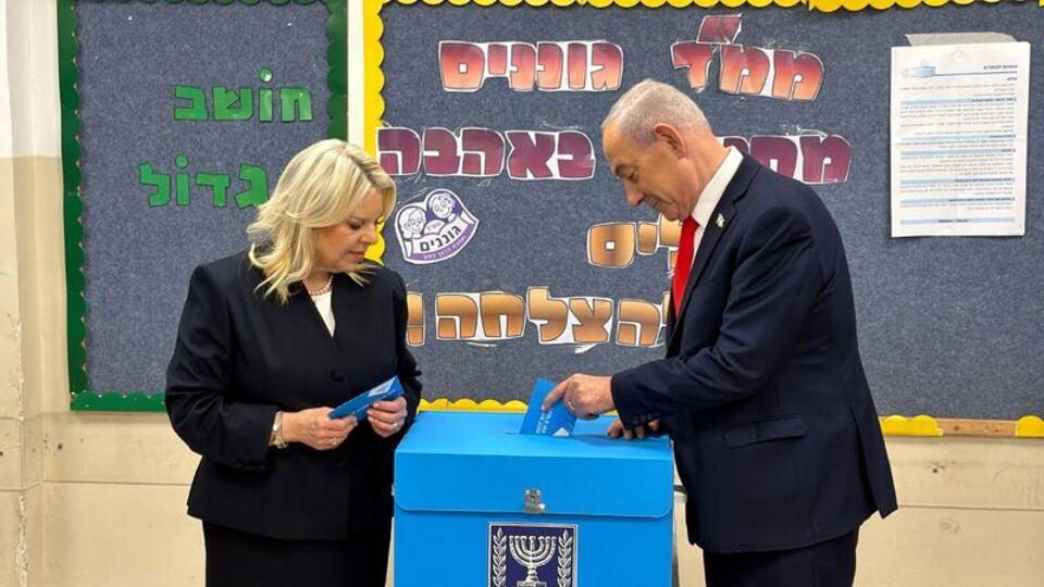 Netanyahu'dan Seçim Çalınması İddiası: İsrail'de Oy Kullanma Oranı Rekor Kırdı