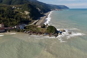 Zonguldak Limanı’nda Sağanak